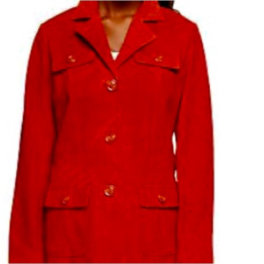 Denim & Co. Washable Suede Jacket.